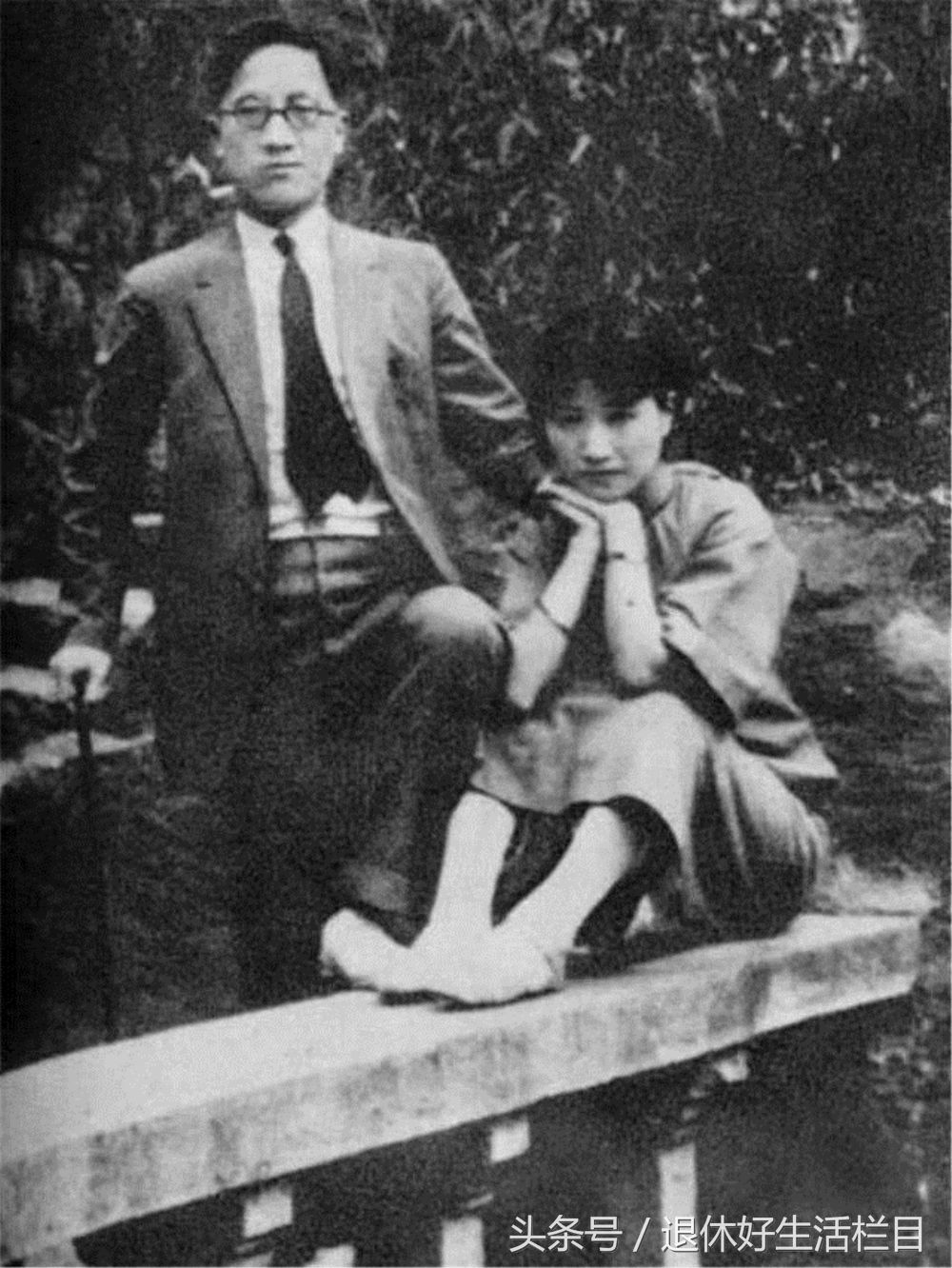 7张陆小曼珍贵照片，图2与徐志摩偷偷出去玩，图6是她最美的样子