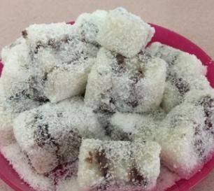 香甜■教你4步，做香甜软糯的糯米糕，芝士和它搭，咬一口就“爆浆”！