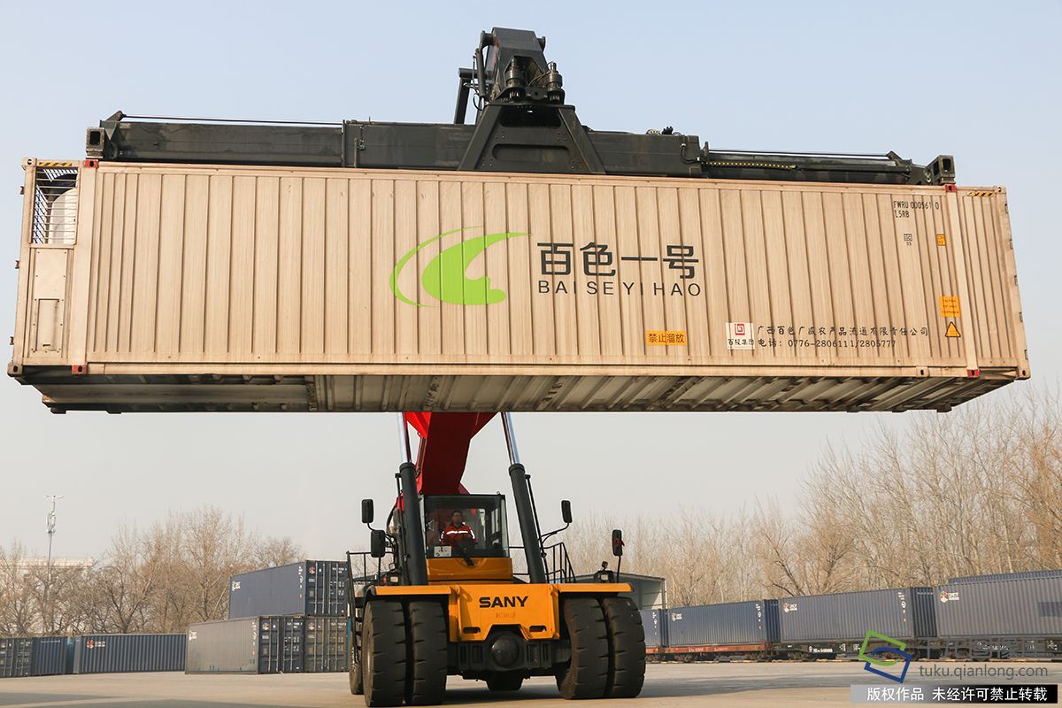 2019春运|首趟冷藏集装箱班列满载生鲜年货抵京