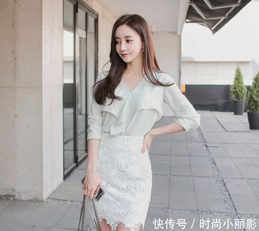 清新时尚的紧身裙美女,女神的魅力脱颖而出!