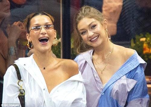 吉吉·哈迪德和贝拉·哈迪德两姐妹同出现 妹妹身材曲线完胜