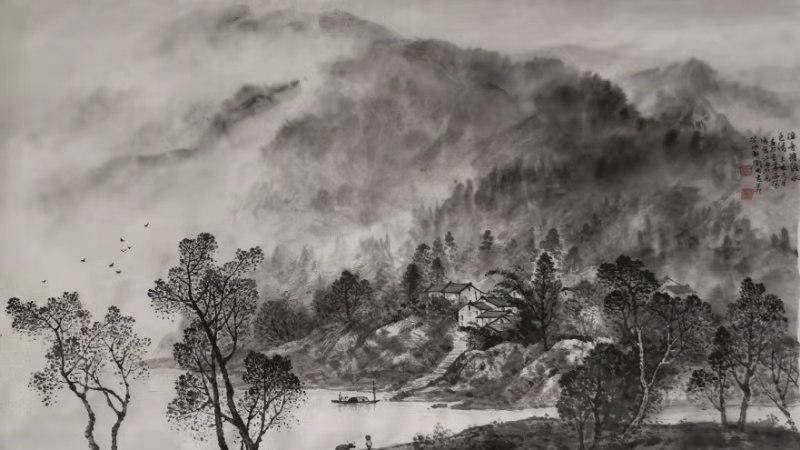  「建国」建国70周年重点推荐艺术家刘国志国画作品欣赏