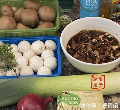  【浓汤】野生菌菇奶油浓汤