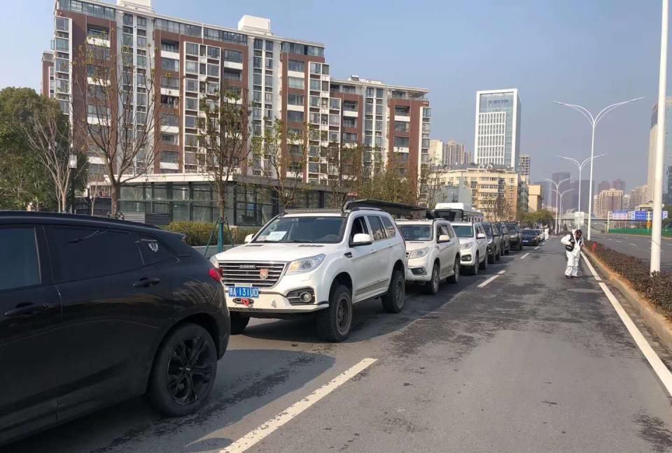  『大队』武汉解封，英雄凯旋，哈弗H9轰九大队将得胜归来！