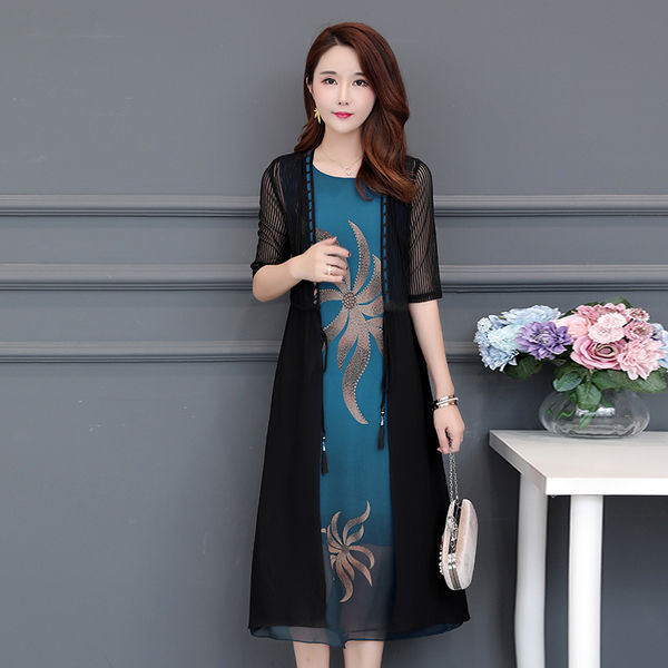 中秋回娘家，老婆穿这样的，5XL遮肉装+平底鞋，显瘦到没朋友