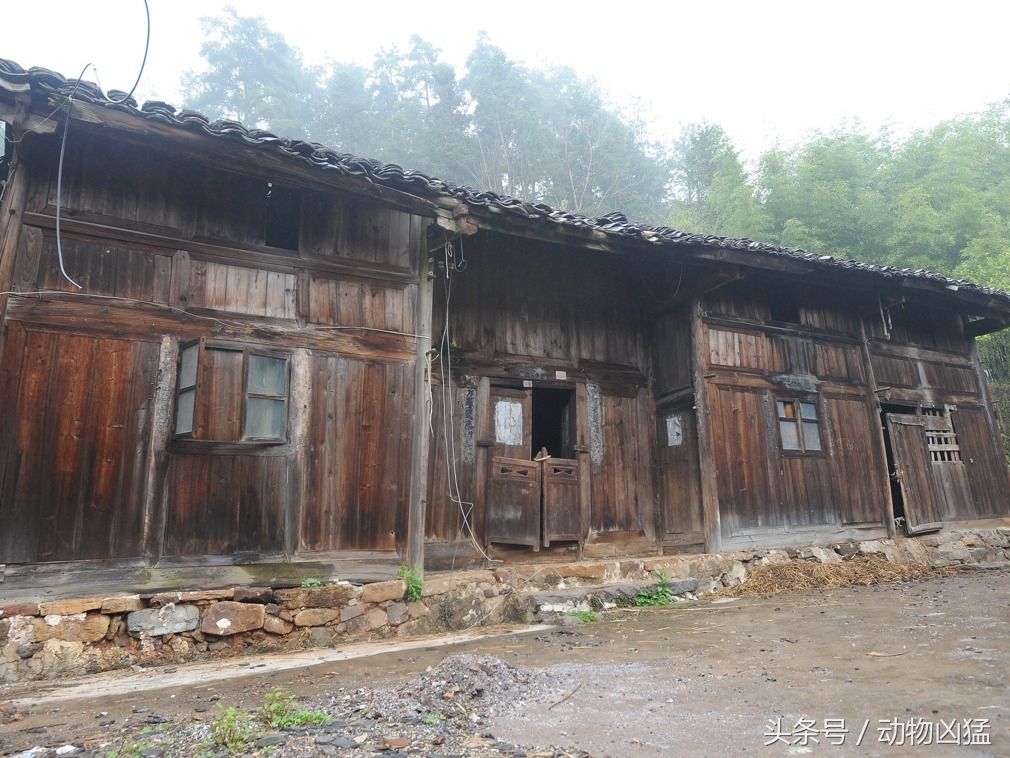 中国黔南农村面临消亡的老房子 很多具有文物
