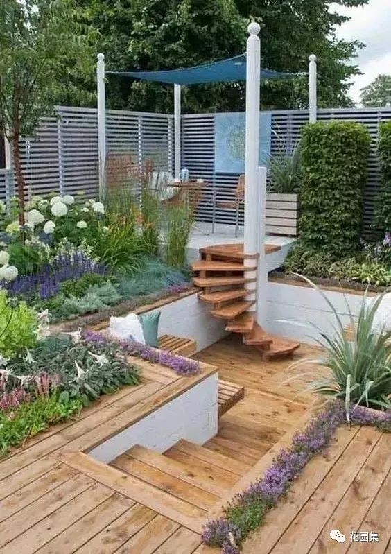 坡地庭院，高差处理的细节之美