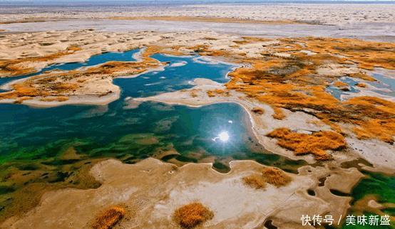 塔克拉玛干沙漠腹地现湖群, 比巴西千湖沙漠还美, 却鲜为人知!
