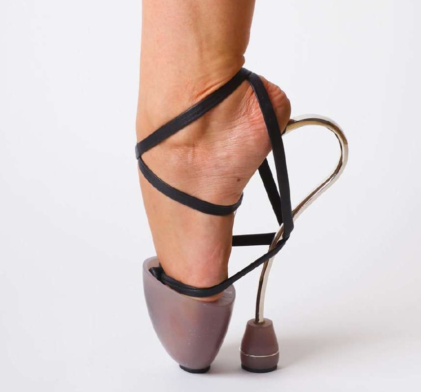 9双“稀奇古怪”的高跟鞋，应该不是为人类设计的