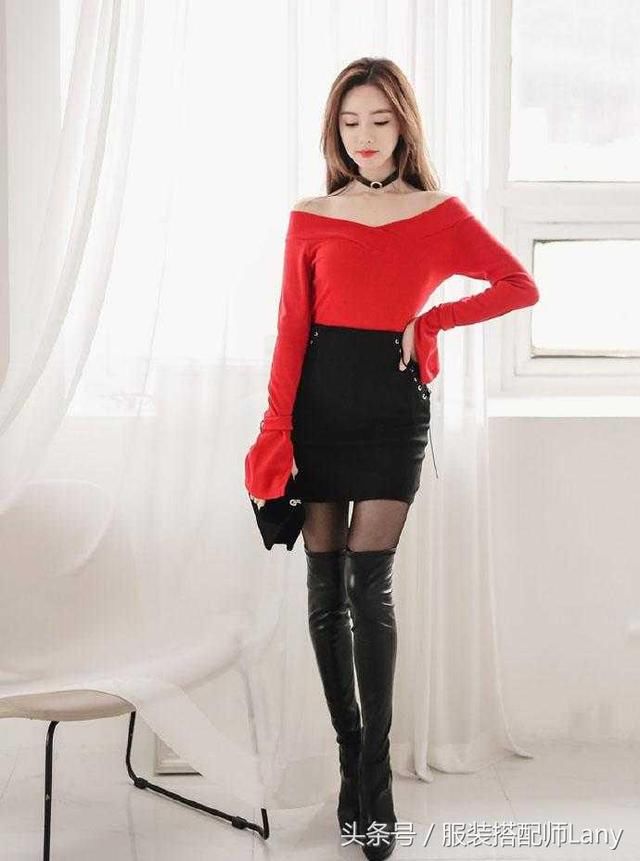 街拍：优雅迷人的包臀裙，万般风情在其中