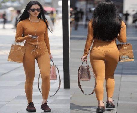 “外穿”打底裤时，要记住这3种搭配方式，才能满满都是女人味!