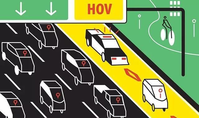  #驾照#一个人开车还得被罚？HOV车道都不知道，驾照迟早被扣光