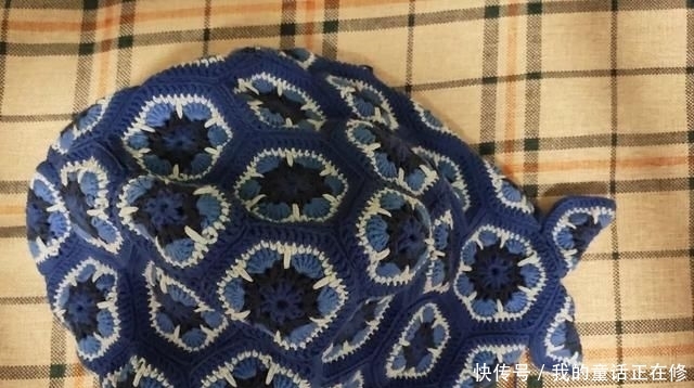 非洲:初学者也可以学习! 毛线编织钩针非洲菊花形鲸(附图)