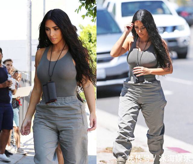 金大姐和侃爷现身，头发剪短了，裤子换裙子了，不过更辣眼睛了