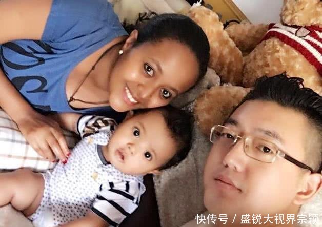  「黑人」在非洲工作的中国男子娶了黑人女孩，生下孩子后被赞基