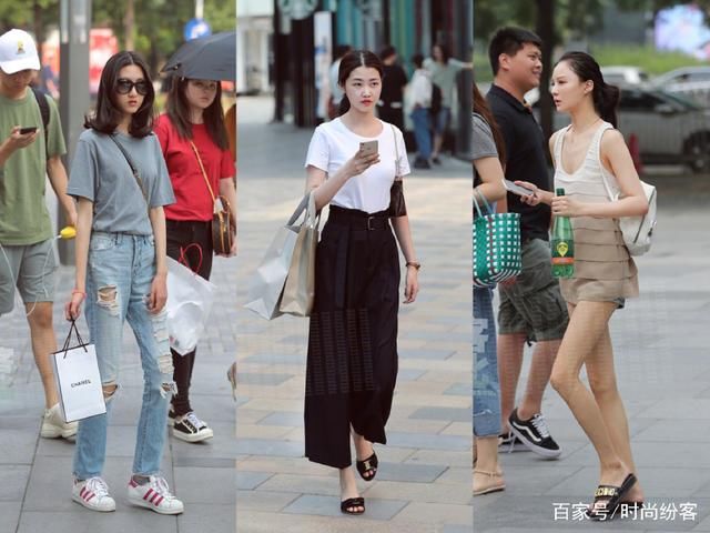 27张时髦的路人街拍，满屏都是小姐姐的纤长美腿~