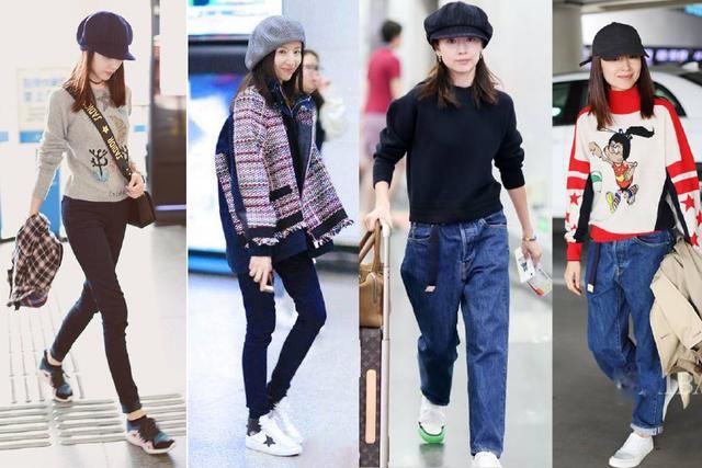 《如懿传》众妃戏外私服穿搭，周迅随意张钧甯文艺，董洁出乎意料