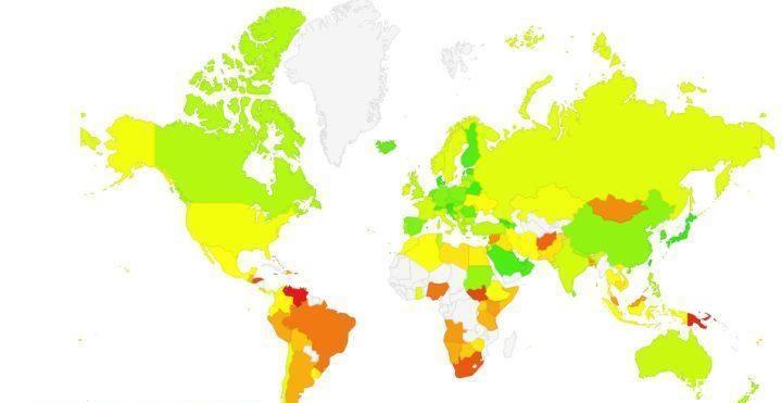 全球城市哪里治安最好?东京第一,新加坡第二,
