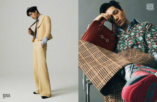 #YOUNG#韩国“行走的GUCCI”金钟仁 演绎YOUNG & GREEN
