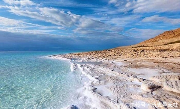 世界最深的洼地,死海盐度极高淹不死人(最深-800.112米)