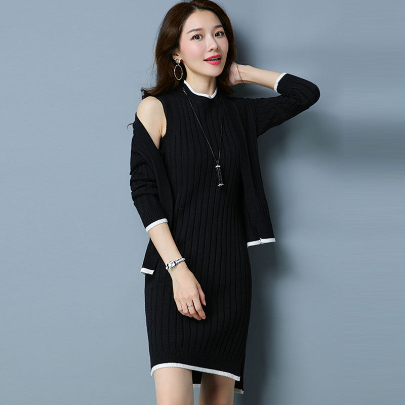 怪不得嫂嫂把旧裙子全扔了，今秋流行:晚晚风套装，洋气百搭美