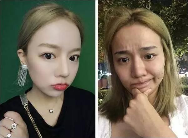 丑女化妆后完爆女神，如此化妆术太可怕了