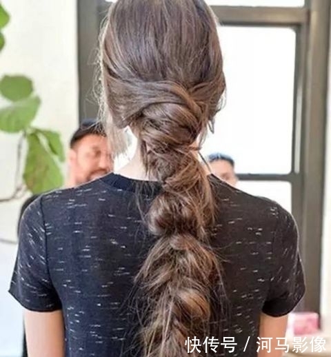 #气质#长发及腰有多美?几款编发发型告诉你