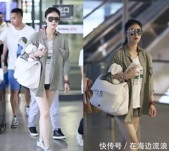  宽松■这样穿，教你把 ‘腰线’ 显出了！