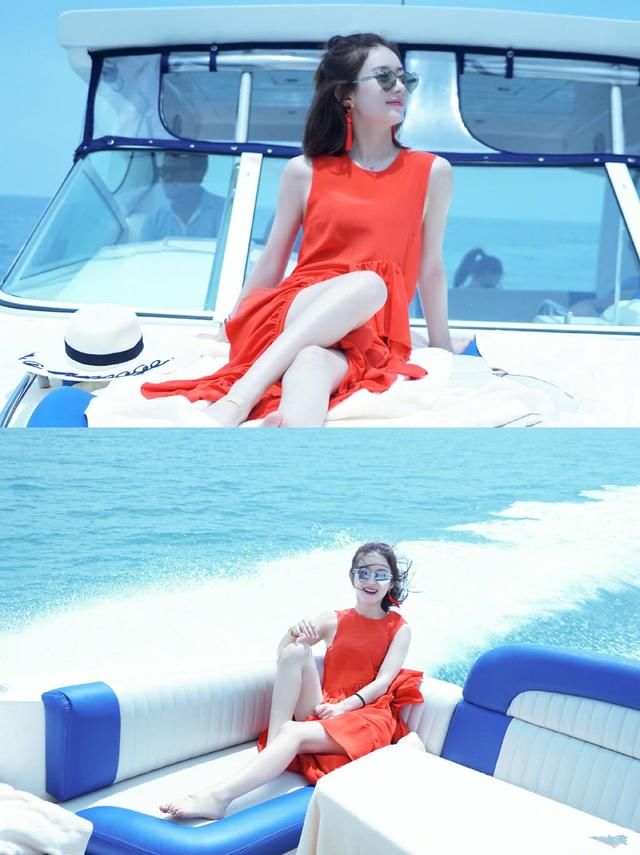 赵丽颖穿露脐装大秀蚂蚁腰，里面衣服一目了然，网友:颖宝你变了