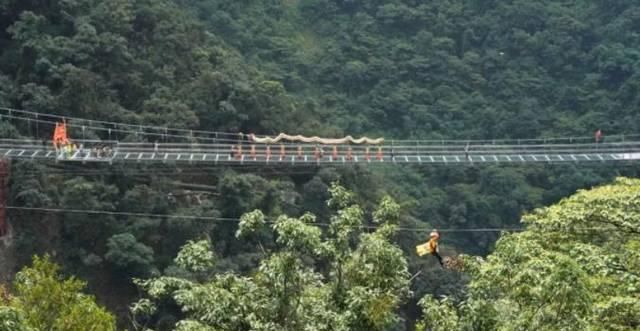 世界垂直落差最高丛林飞跃，就在广东此景区内，比清迈的还要刺激