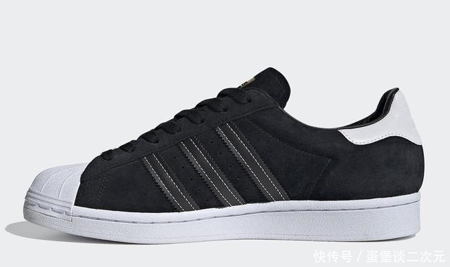烫金■黑色烫金低调奢华!全新贝壳头 Superstar 下月发售