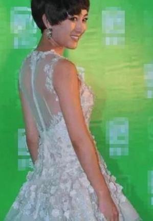 马苏活动太敢穿，白纱透视装后身亮点十足，网友：一眼难尽！