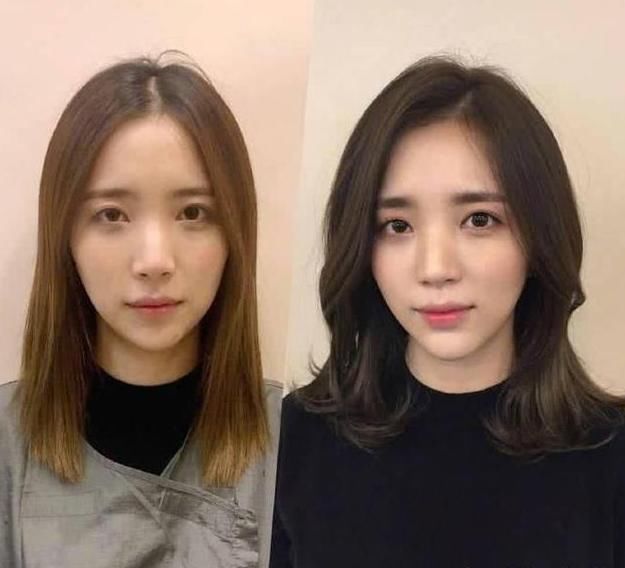 女生化妆前后样貌对比，我：“可以抱走最后那个妹子吗？”