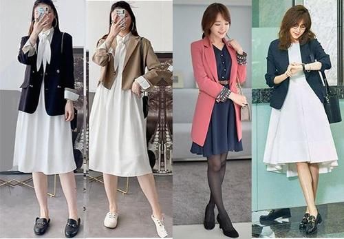  『半身裙』春季裙子不会搭？6套清爽温柔的穿搭示范，让你风格百变