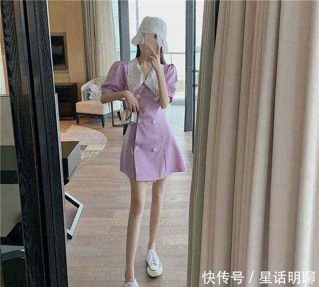 『显瘦』开春第一条裙子首选“西装裙”,显瘦还时髦,上班约会都适合穿它