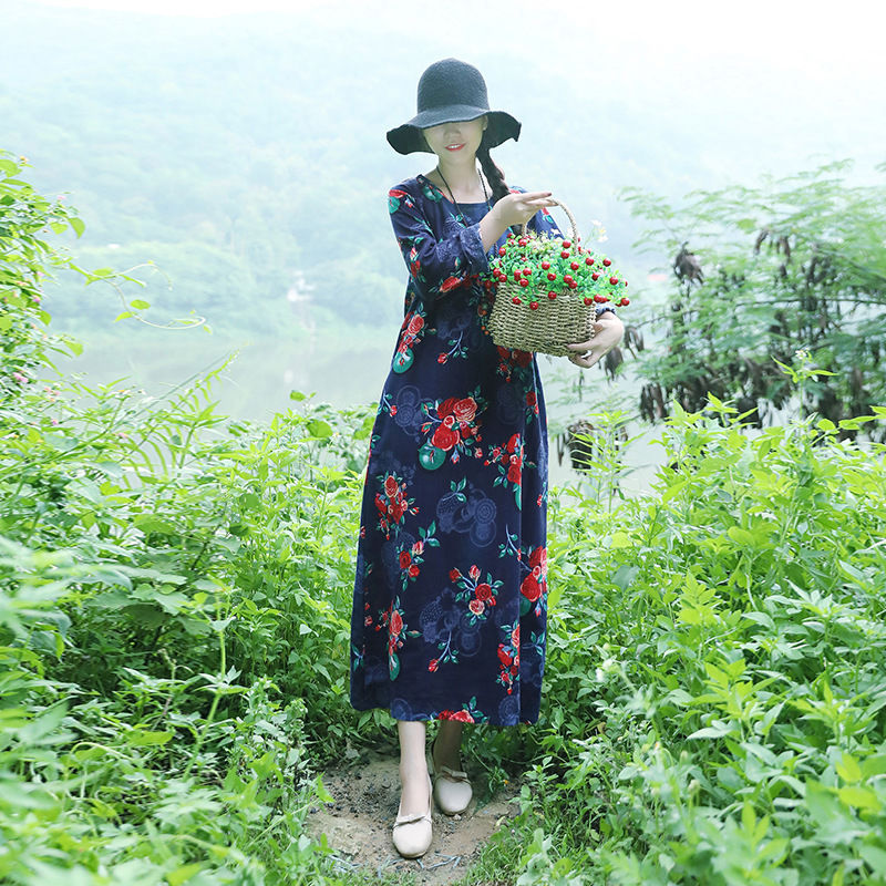 9月上新一波:“棉麻”裙，轻盈巧减龄，忒适合33-63岁穿