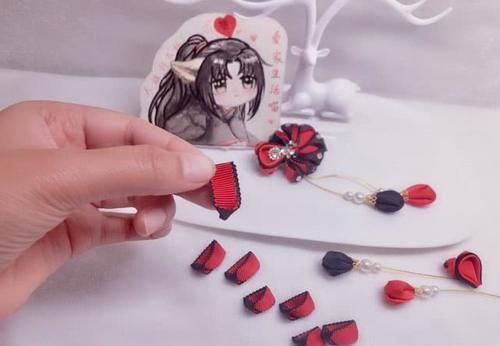 「金鱼发夹」手工制作金鱼发饰,少女风还是暗黑系你说了算,附教程