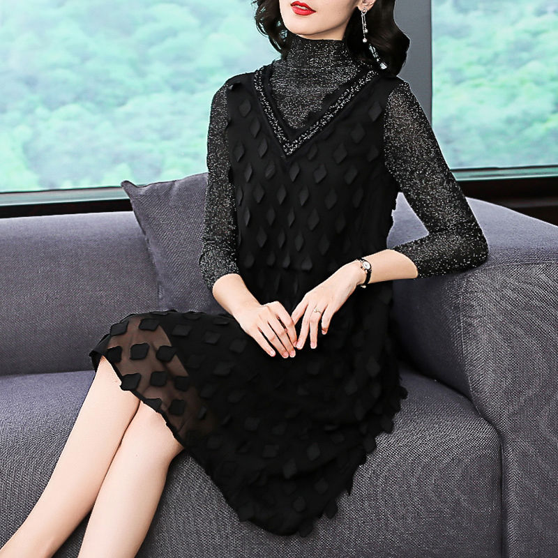 50岁以上女人，条件还不错的话，建议常穿这欧货裙，越穿越洋气