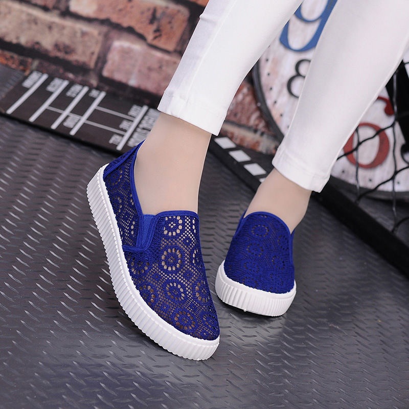 老婆出门从不穿高跟鞋，就穿这软底鞋，别说还真漂亮，关键不累脚