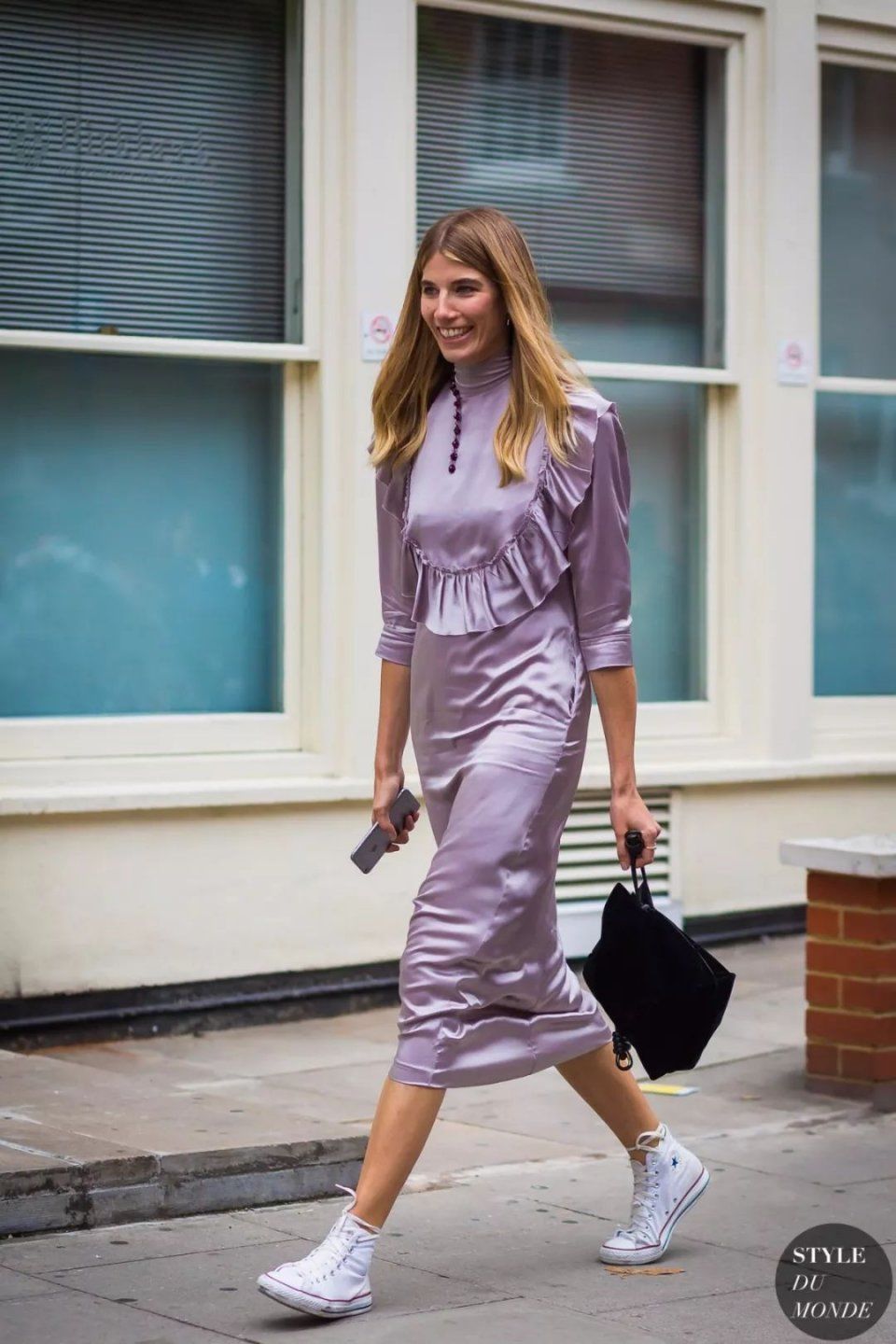 穿上真丝的你，美得很高级!