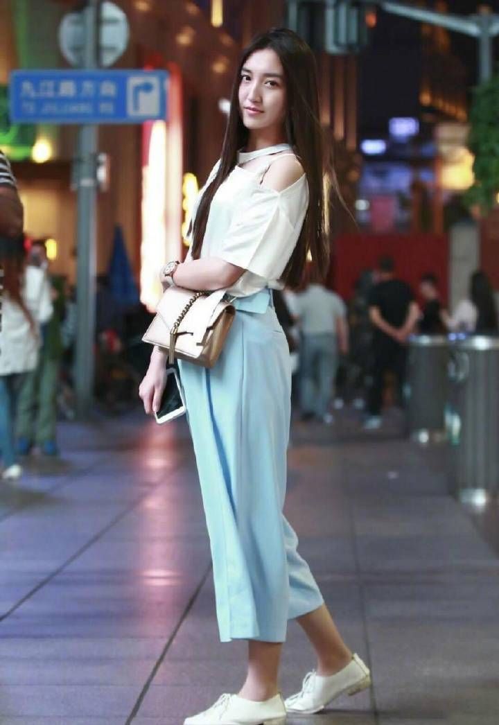 路人街拍,遭了是心动的感觉