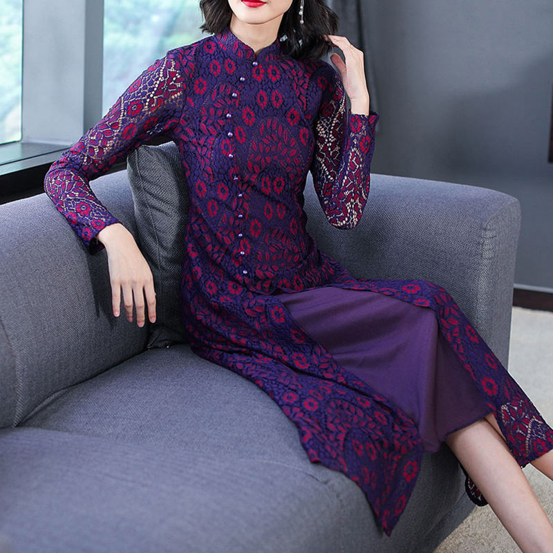 有一种美叫“旗袍”，立秋已到，42岁老婆穿旗袍，简直美若天仙