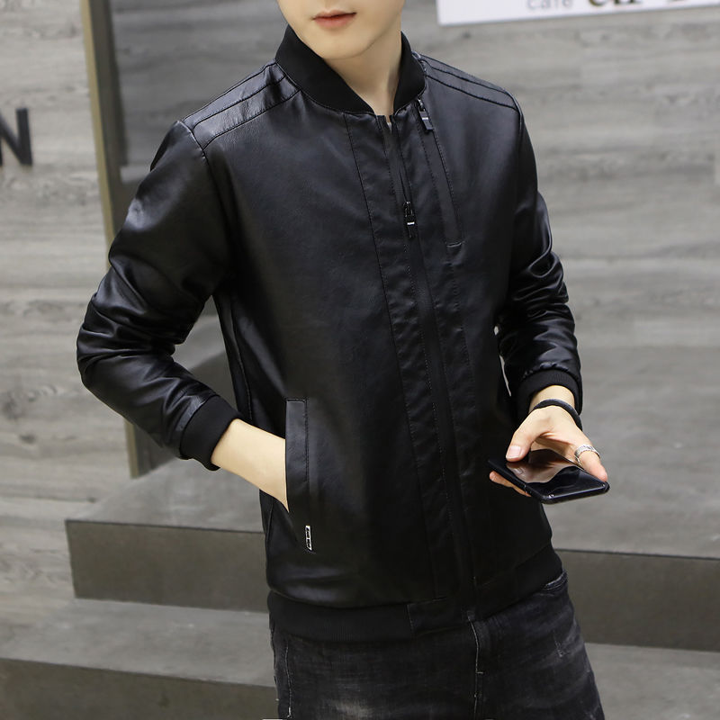 30男人一朵花，要是再配上这些皮夹克外套，简直就是锦上添花