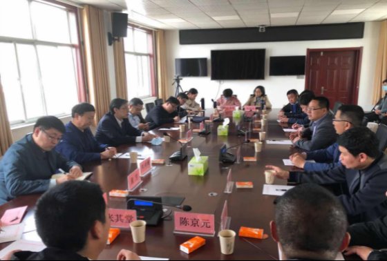  济南■省派济南省国资委“四进”工作组 率有兰峪村等“两委”负责人到 鲁商九女峰旅游度假区考察学习