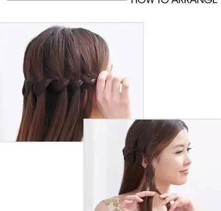 长发怎么扎好看，四步编发浪漫吸睛！