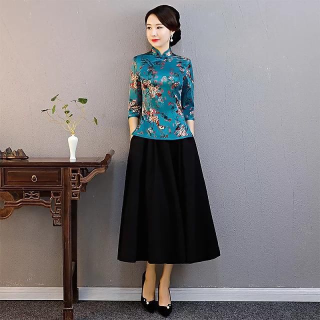 气质旗袍套装，带你破解省时又时尚的秘密！