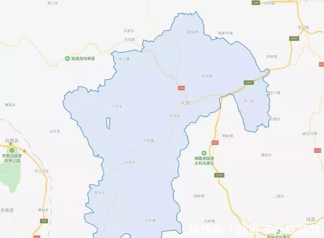  「行政区划」为什么甘肃省的行政区划这么有趣