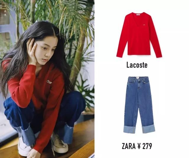 ZARA牛仔裤、Mango小裙子丨初秋明星好看私搭！