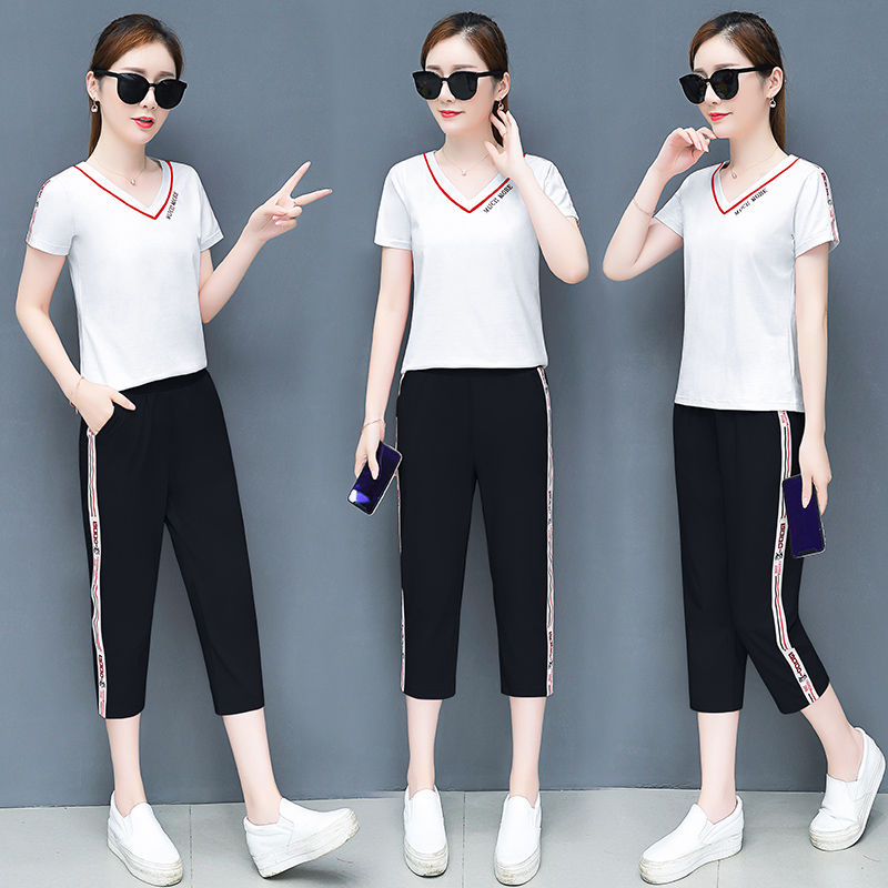 最近火爆的七分裤套装，真是够美够高级!难怪老婆扔了裙子买了它