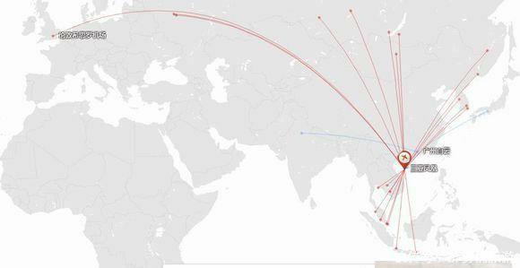 我国主要城市国际直飞航线排名：谁才是真正的国际航空港